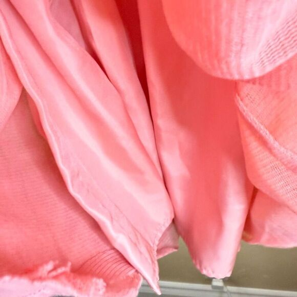 Hanna Andersson Girls Sparkly‎ Grey and Pink Lined Dress Size 130CM or US 8 - Picture 5 of 6